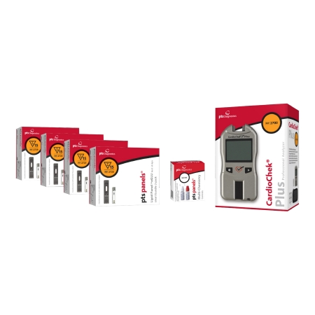 PTS Diagnostics Lipid and Glucose Analyzer CardioChek® Plus CLIA Waived ...